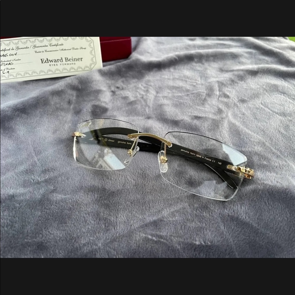 Buffalo Horn Cartier Glasses